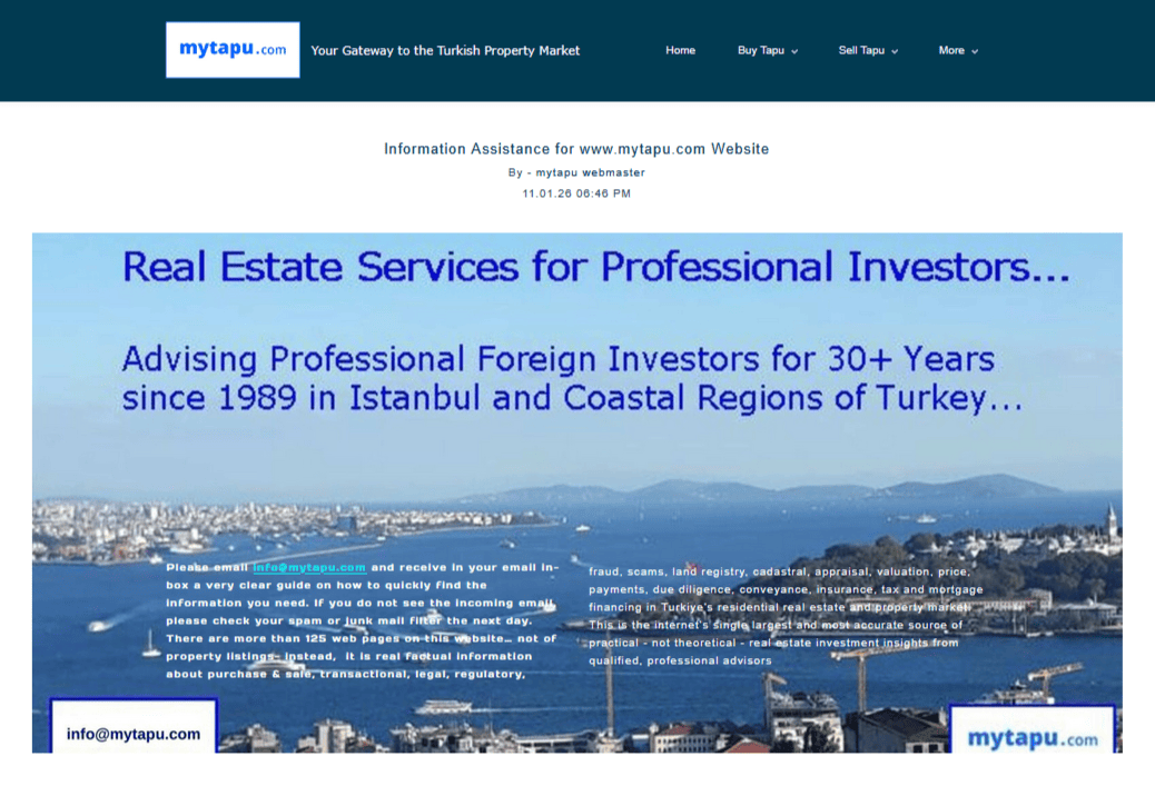 Information Assistance for www.mytapu.com Website