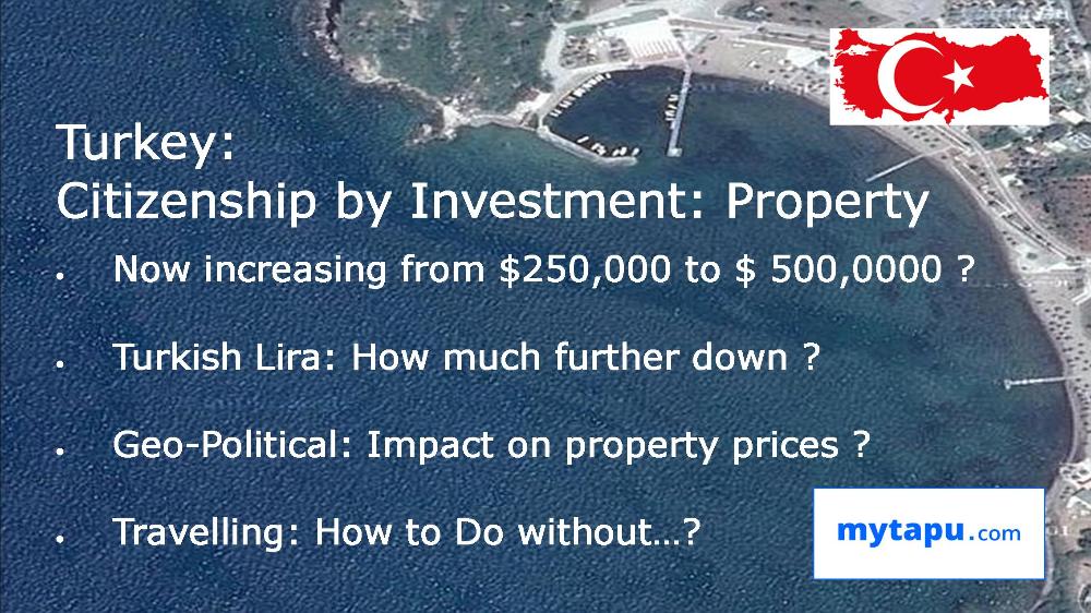 CITIZENSHIP INVESTMENT TURKEY PROPERTY